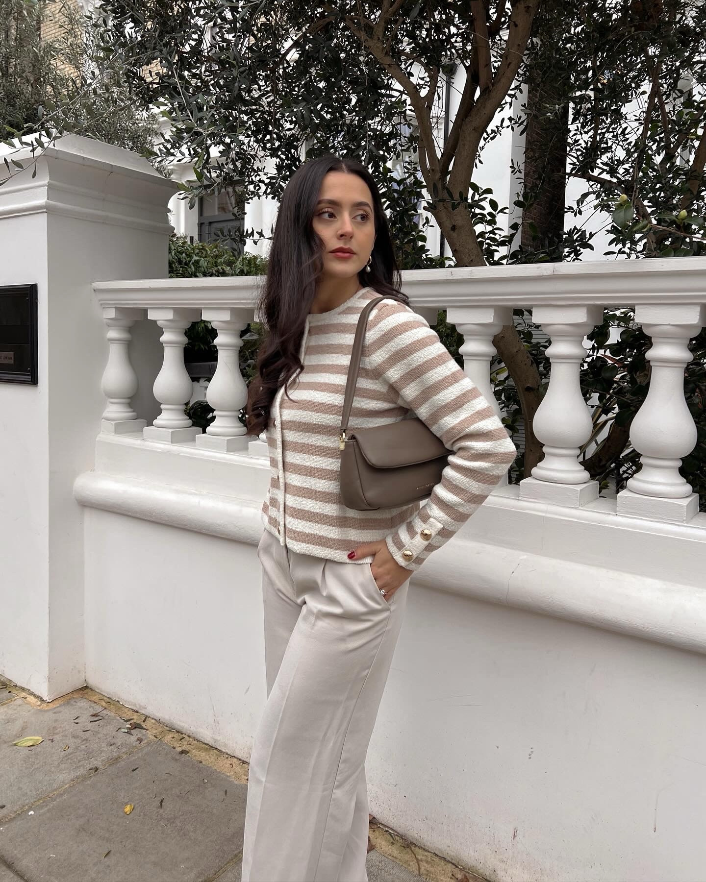 stripe knit cardigan, Parisian outfit, Parisian style, cream trousers, neutral outfit, chic cardigan, work outfit 

#ootd #dailyoutfit #capsulewardrobe #anotheroutfitpost #ootdfashion #fashioninspo #streetstyle #outfitideas #minimaldaily #minimaloutfit #minimalstyle #aestheticlifestyle #aestheticlook #londonblogger #londonstyle #contentcreator #neutralstyle #parisianstyle #parisianoutfits #parisianchic #workoutfit #workwear

#LTKfindsunder50 #LTKstyletip #LTKworkwear