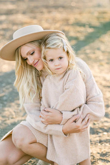 Mini Harley Knit Sweater Dress | Morning Lavender