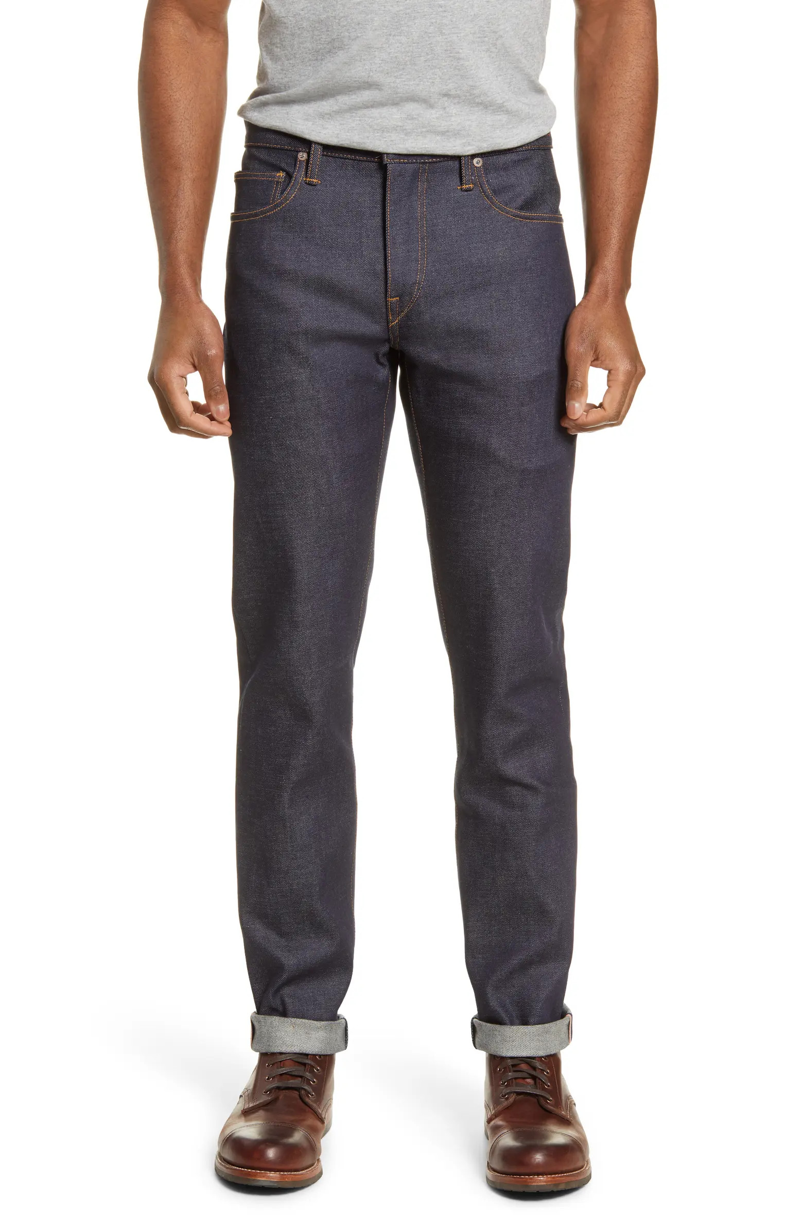 HIROSHI KATO The Pen Slim 14-Ounce Stretch Selvedge Jeans | Nordstrom | Nordstrom