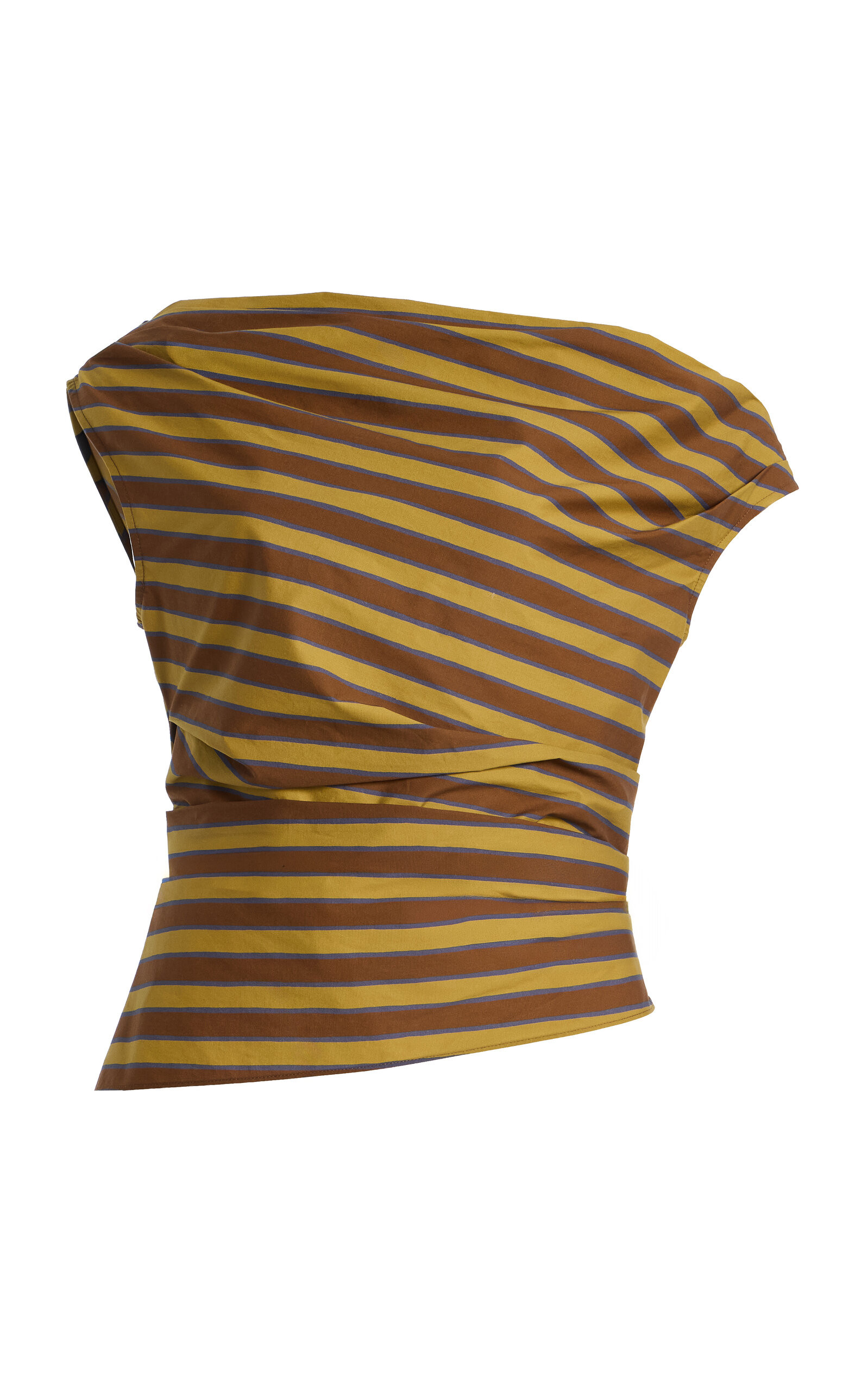 Phare Striped Cotton-Blend Top | Moda Operandi (Global)