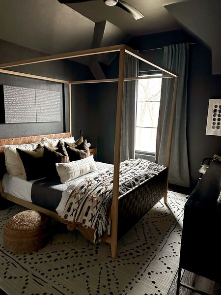 Changes. Iron ore on walls canopy bed from Anthropologie 

#LTKhome #LTKstyletip