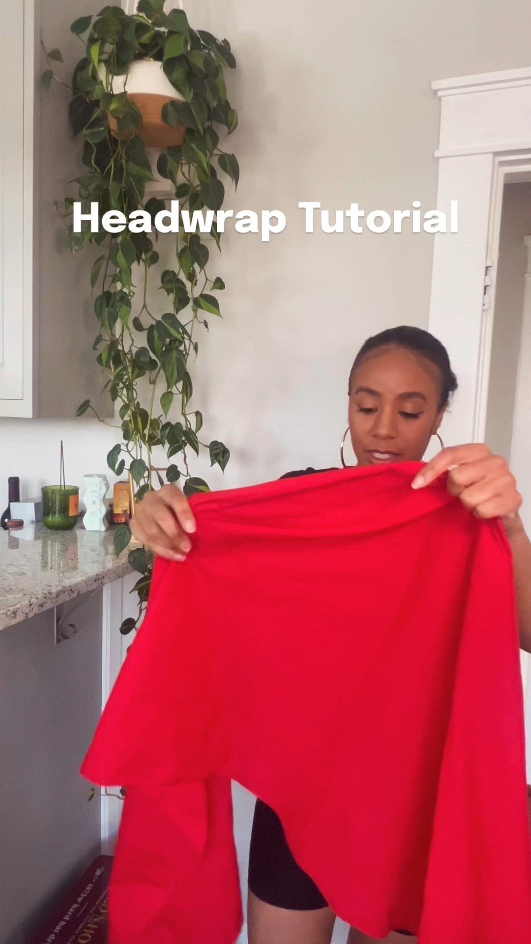 Hey girl hey! Headwraps save my life. A light beat and some earrings will have you looking like a queen! Make up products are tagged for your convenience 