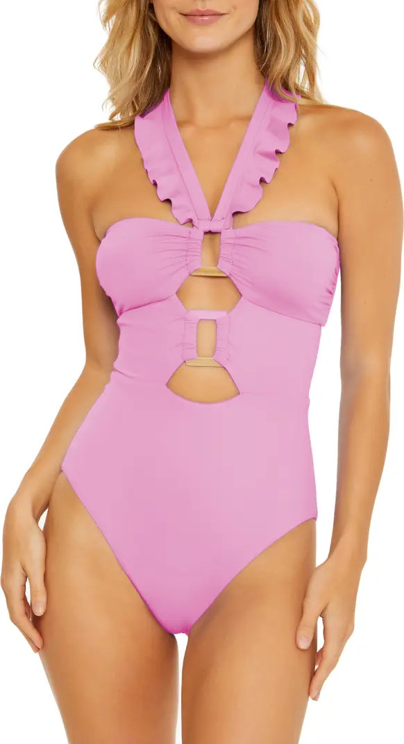 Buckle Up One-Piece Swimsuit | Nordstrom