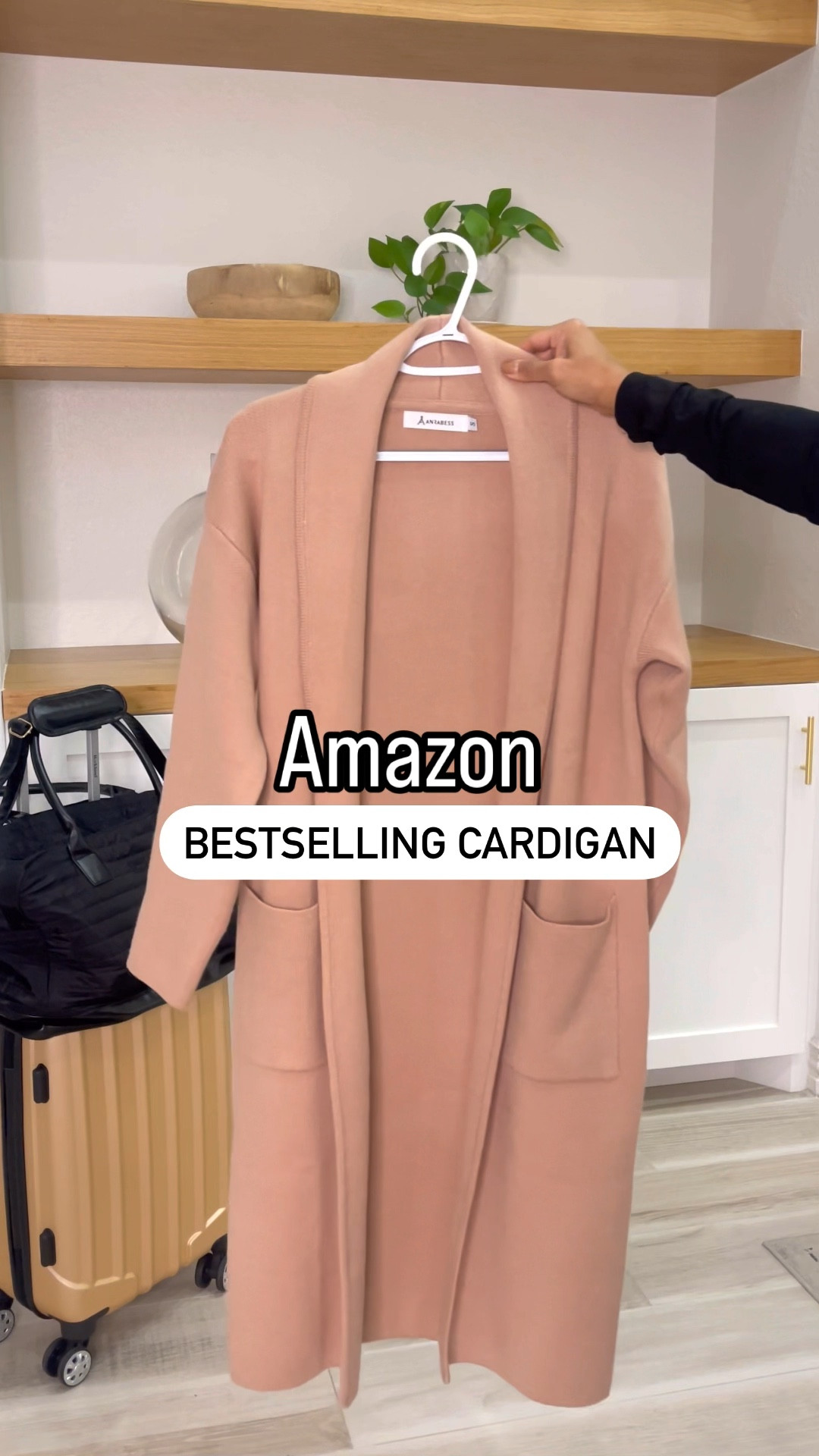 One of my favorite cardigans  that looks like a coat. Thicker than a regular cardigan(Coatigan),
Wearing small in light camel.
Black tank top with built in bra I sized up to 6 
Long sleeve athletic top in small.
Leggings in XS.
New Balance 327 shoes fit tts.
Luggage and all bags are linked. 
Amazon finds, travel outfit, airport outfit, fall outfit, fashion over 50, midlife fashion, petite fashion, affordable fashion.


#LTKTravel #LTKFindsUnder50 #LTKSaleAlert