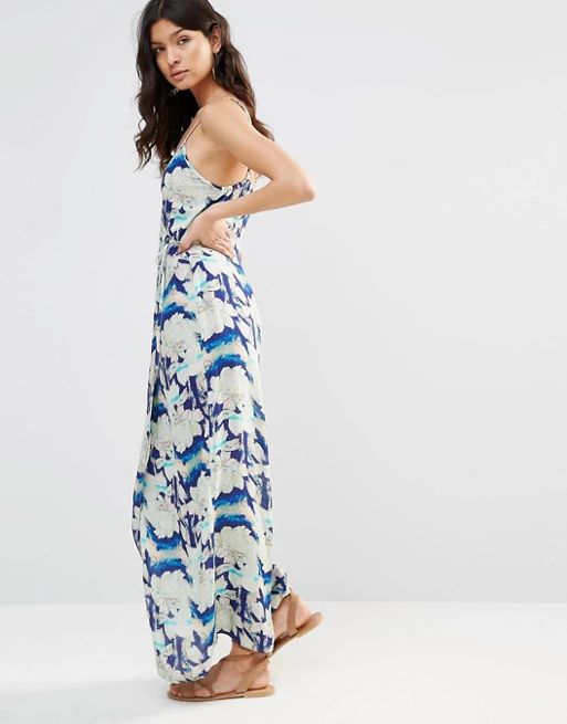 Flynn Skye Floral Print Wrap Maxi Dress | ASOS US