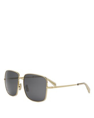 Rhinestone Triomphe Square Sunglasses, 59mm | Bloomingdale's (US)