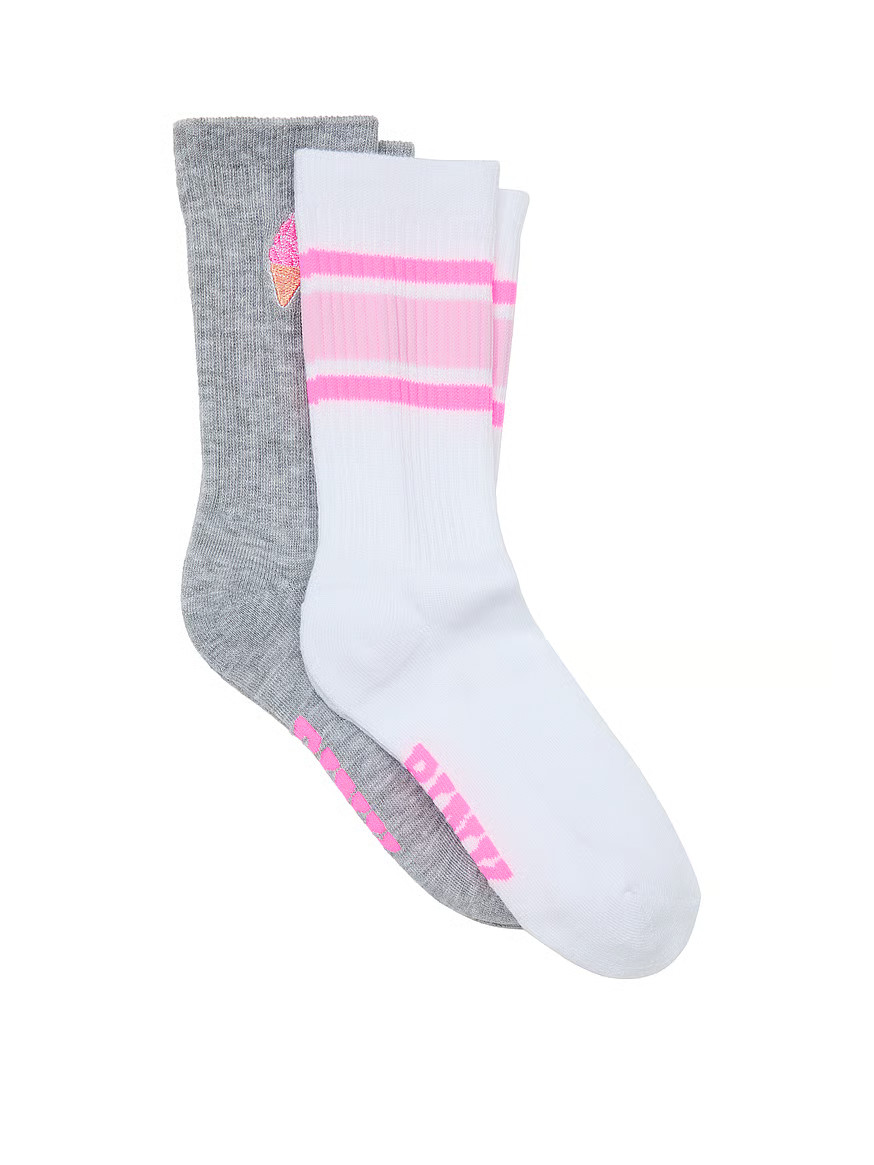 2-Pack Crew Socks | Victoria's Secret (US / CA )