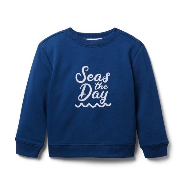 Seas The Day Sweatshirt | Janie and Jack