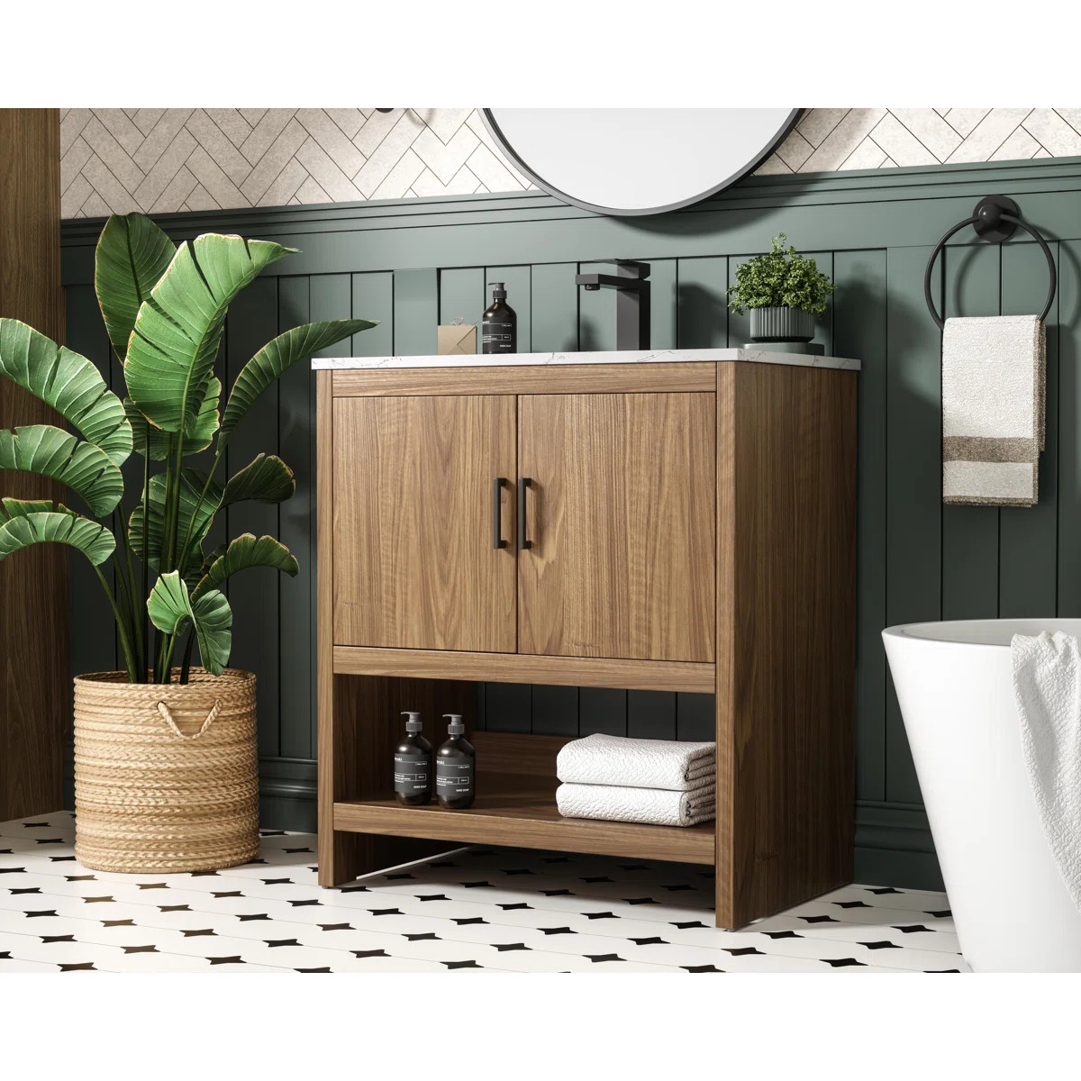 Kirkbride 30 inch Single Bathroom Vanity | Wayfair North America