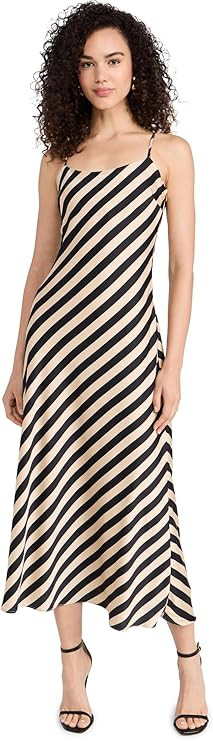 endless rose Striped Maxi Slip Dress | Amazon (US)