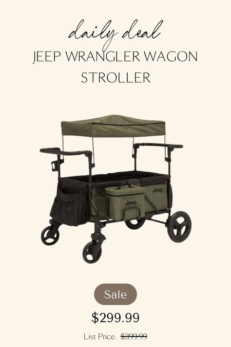 Loving this Jeep Wagon stroller for the boys! On sale, $100 off! 

#LTKfamily #LTKsalealert #LTKkids