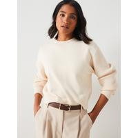 Round Neck Medium Knit Sweater | Very (UK)