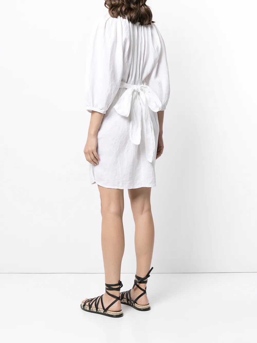 Mara Hoffman Coellta Mini Wrap Dress - Farfetch | Farfetch (US)
