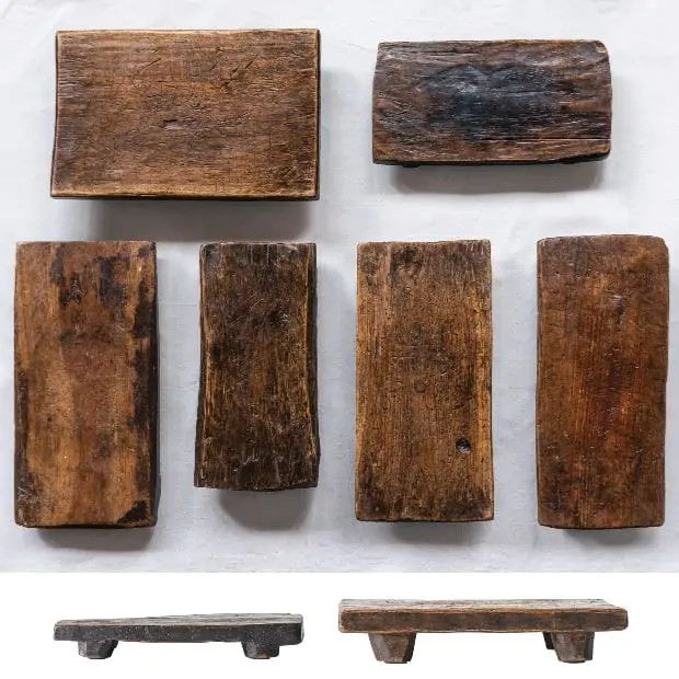 Vintage Wood Display Riser | Antique Farm House