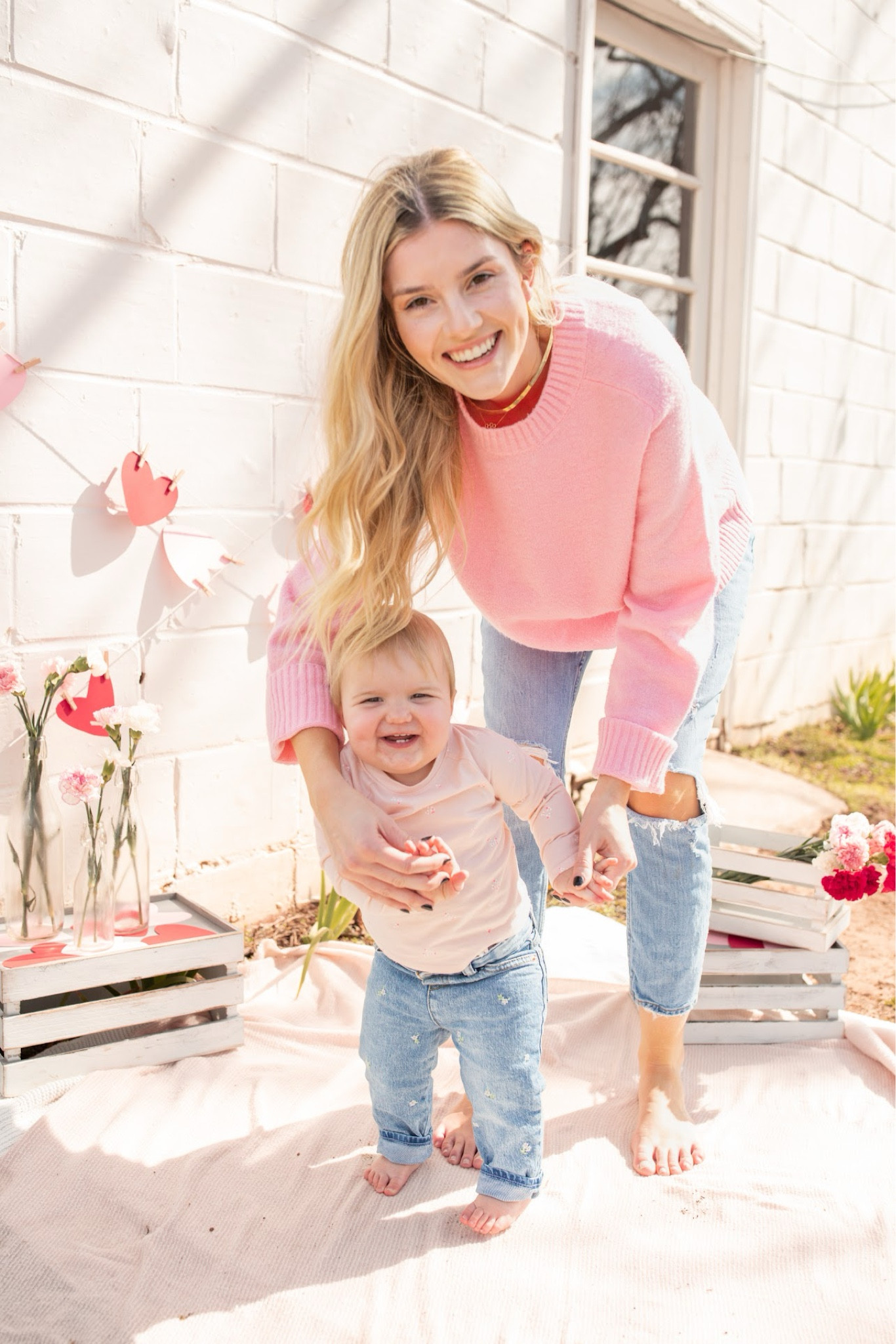 Matching mommy and me photoshoot!

Family pictures family photoshoot matching mommy and daughter toddler jeans

#LTKkids #LTKfindsunder50 #LTKbaby