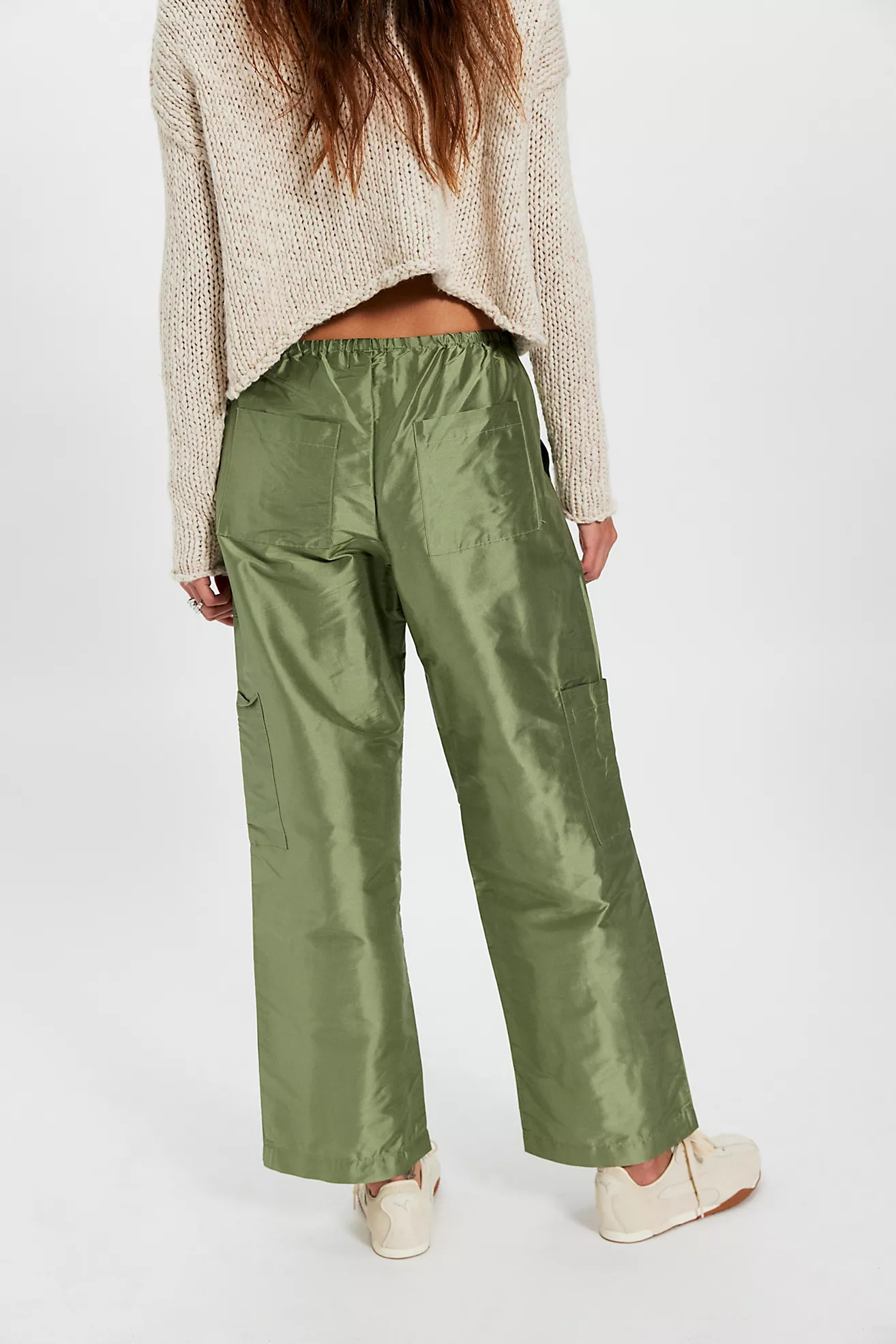 DONNI. The Taffeta Drawstring Cargo Pants | Free People (Global - UK&FR Excluded)