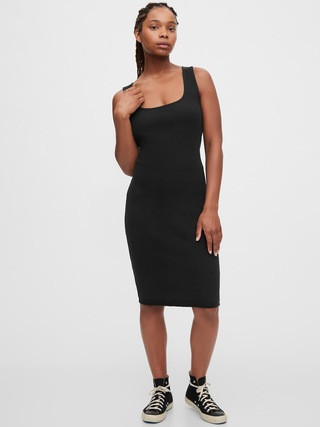 Scoopneck Ribbed Dress | Gap (US)