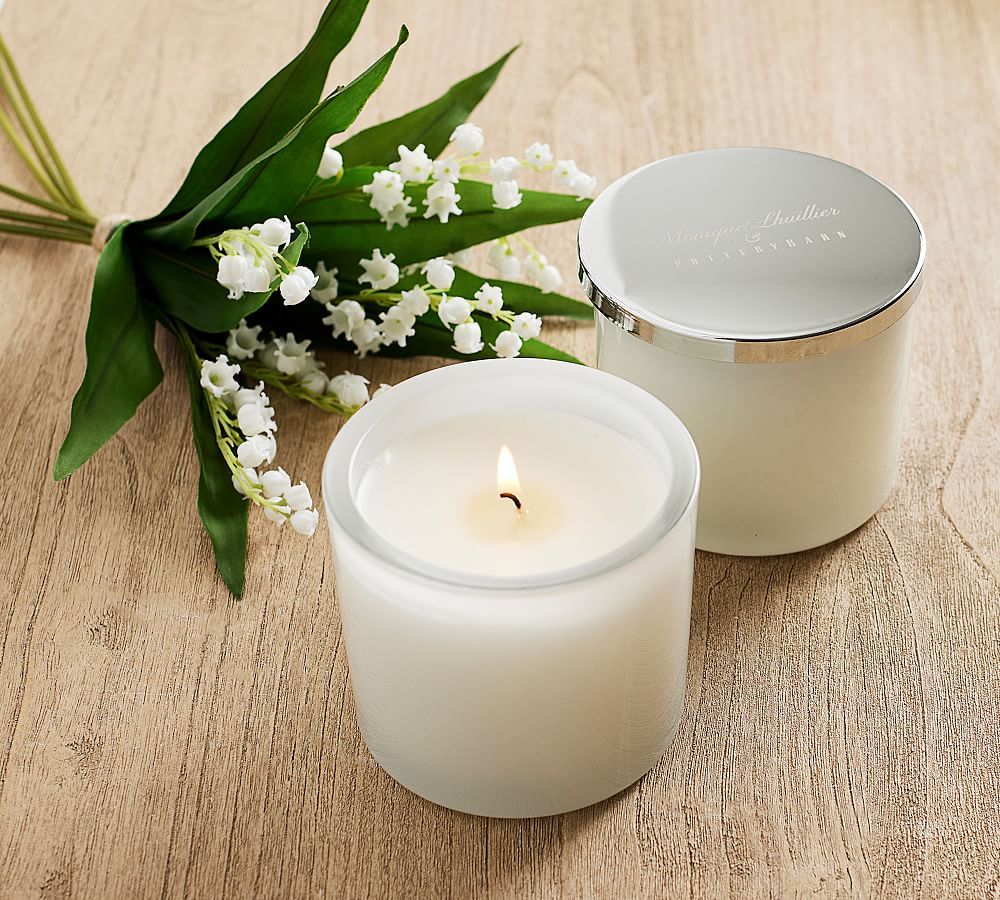Monique Lhuillier Scented Candle - Lily Of The Valley | Pottery Barn (US)