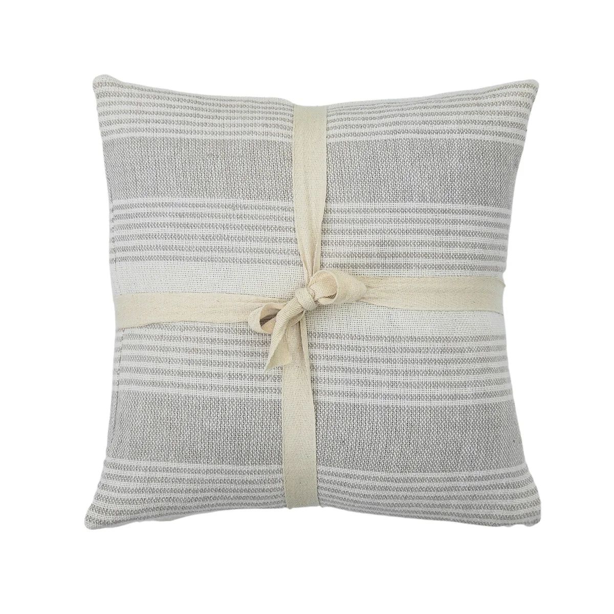Recycled Cotton Stripe Cushion 2pk | La Redoute (UK)