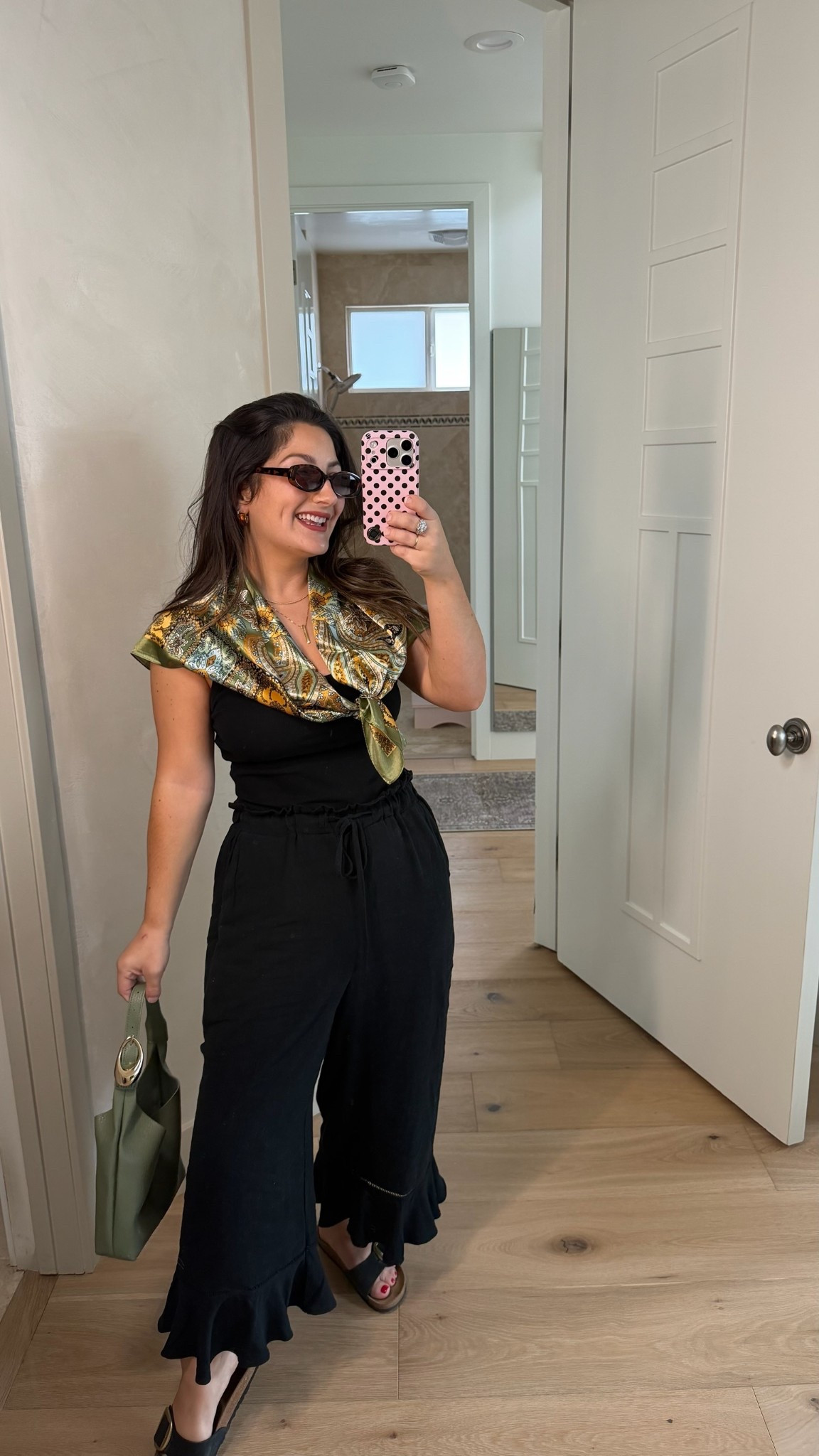 OOTD! 
Top size small
Pants size medium 

5’0” 140lbs 

#LTKPetite #LTKootd #LTKSaleAlert