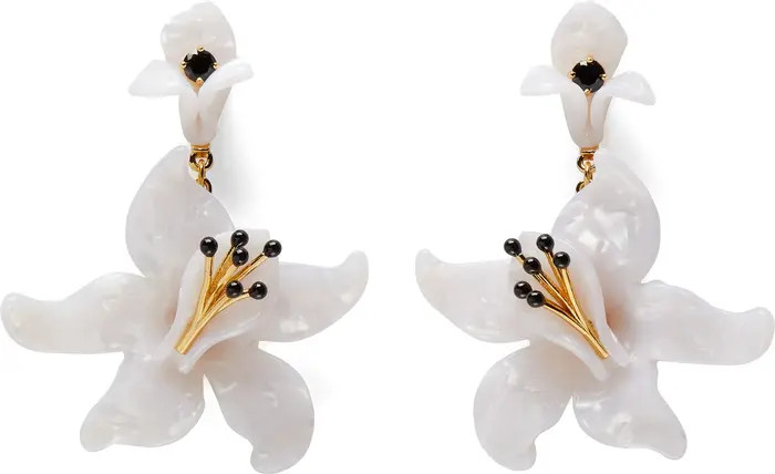 flower statement drop earrings | Nordstrom