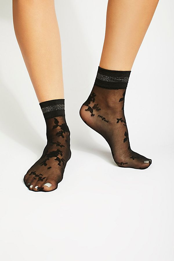 https://www.freepeople.com/shop/mariposa-floral-sport-anklet/?category=socks&color=001 | Free People