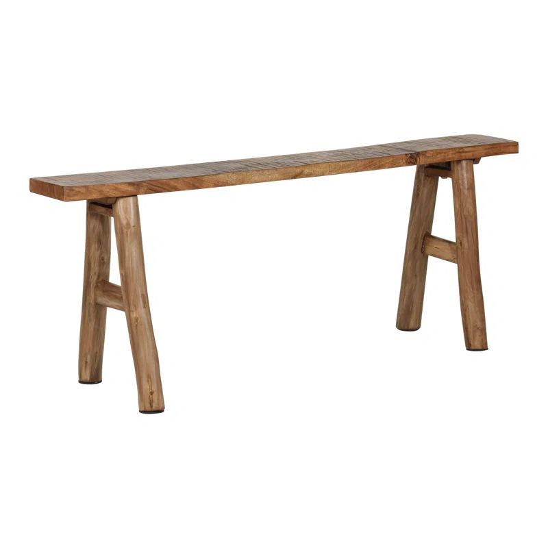 Santorini Solid Wood Bench | Wayfair North America