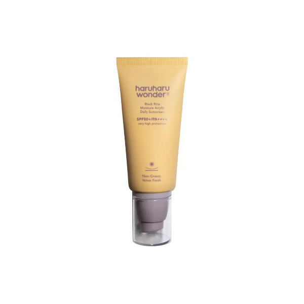 Shop haruharu wonder - Black Rice Moisture Airyfit Daily Sunscreen SPF50+ PA++++ - 50ml  | STYLEV... | Stylevana