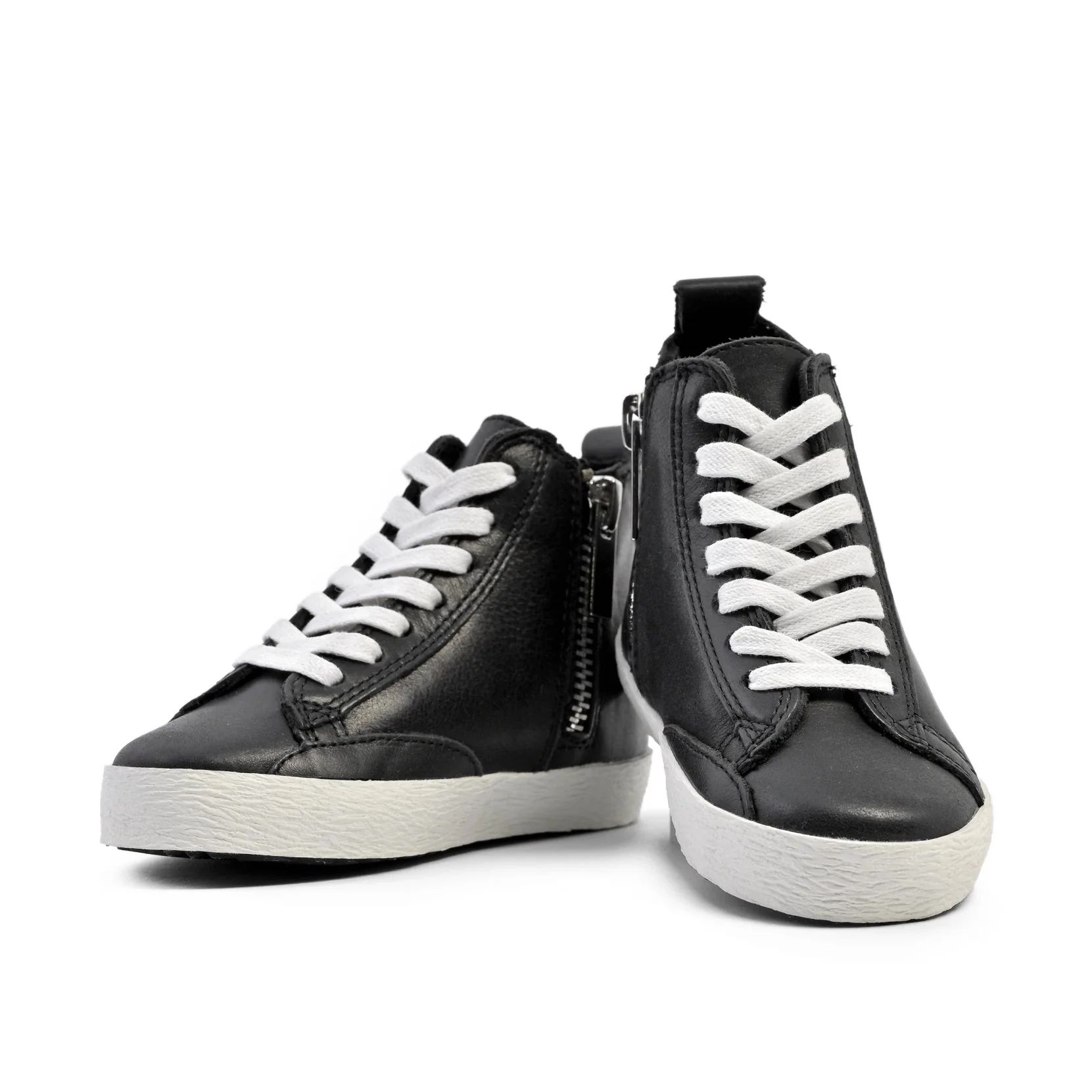 Black - High Top Sneakers | Piper Finn