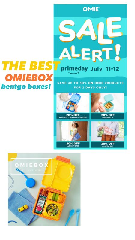 The OMIEBOX will absolutely be a Prime Day purchase for me! My children love these and as a Mom I love them equally as much!! To find them on sale makes it even better!! #omiebox #bentgobox #amazonprimeday #amazonprime 