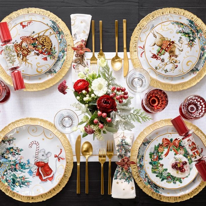 'Twas the Night Before Christmas Dinnerware Collection | Williams-Sonoma