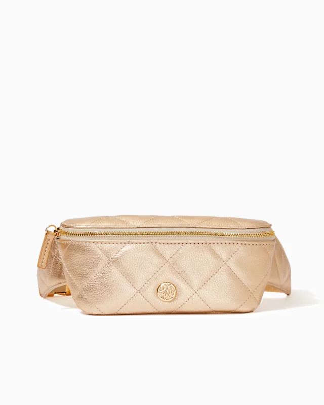 Quilted Leather Kenton Belt Bag | Lilly Pulitzer | Lilly Pulitzer