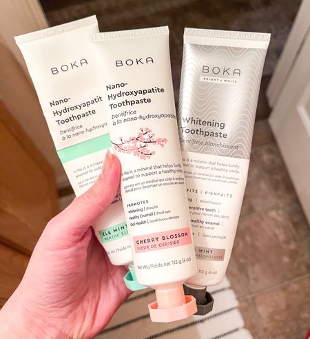 Great toothpaste from Amazon. It contains clean, safe ingredients that help fortify your enamel and whiten your teeth. The cherry bloom one is perfect for kids. My daughter loves it. 






Clean toothpaste, healthy toothpaste, Boka toothpaste, Amazon beauty, amazon finds 

#LTKKids #LTKFamily #LTKSeasonal #LTKBeauty #LTKFindsUnder50