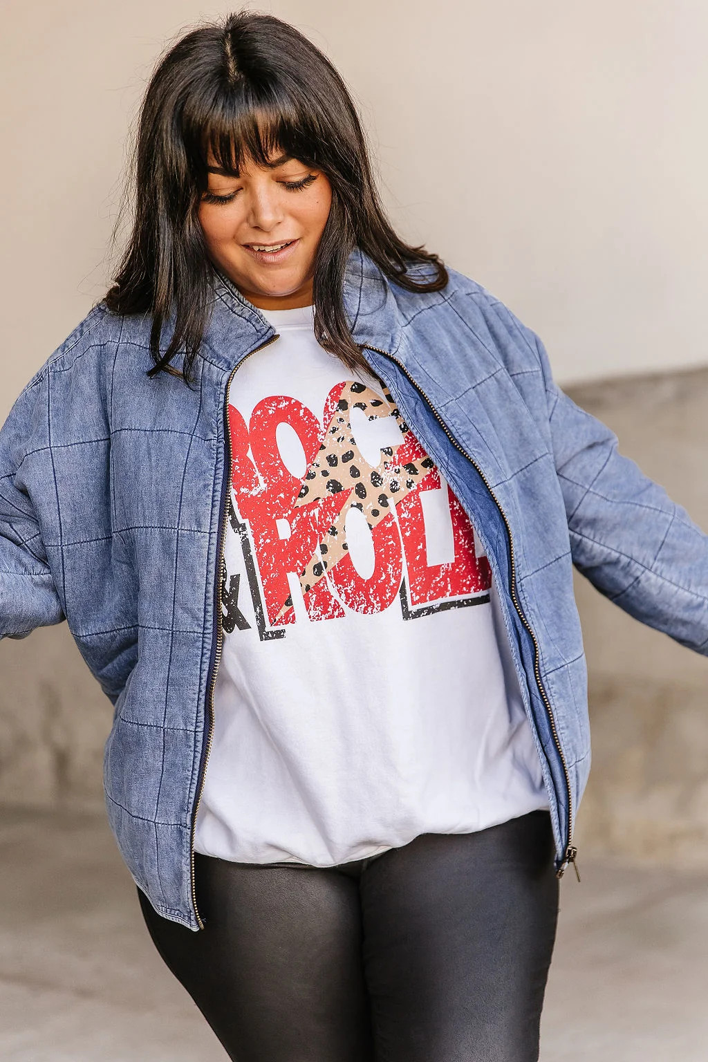Millie Quilted Denim Jacket | Mindy Mae's Market