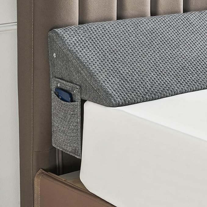 IFNOW Queen Size(60"x6"x10") Bed Wedge Pillow for Headboard, Mattress Gap Filler(0-8"), Bed Wedge... | Amazon (US)
