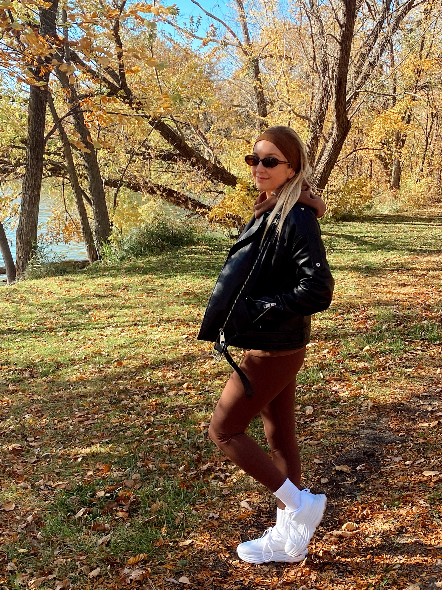 Fall walk outfit - Fall casual outfit - Yeezy Sweatshirt - Weworewhat brown Set 

#LTKFindsUnder50 #LTKSeasonal #LTKFitness