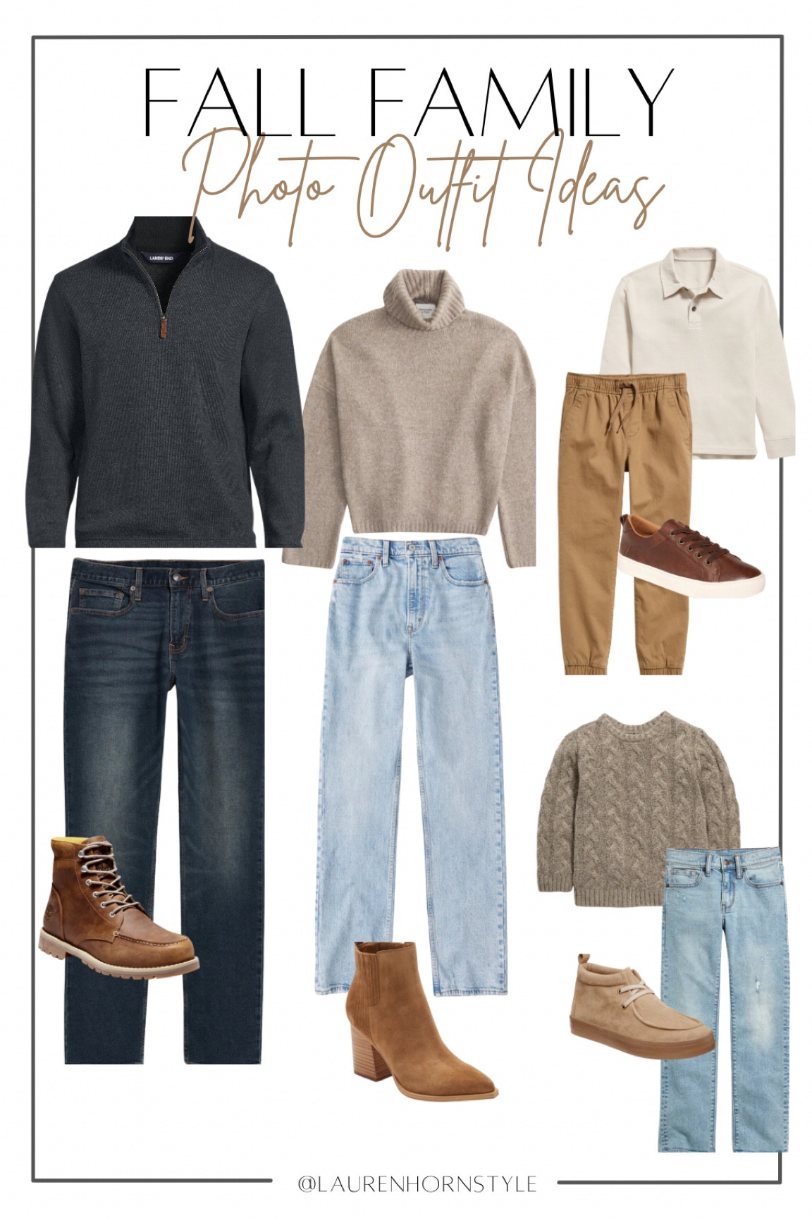 Casual Fall family photo outfits. 

#LTKfamily #LTKfindsunder50 #LTKkids