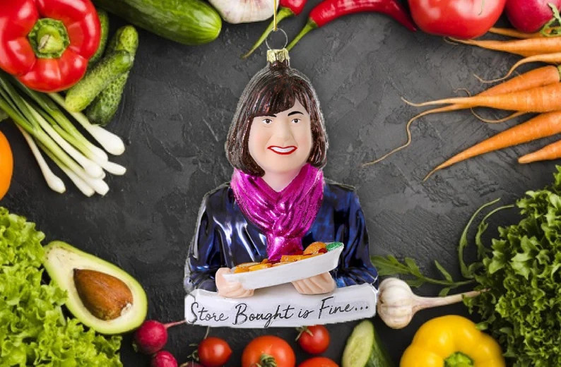 Store Bought is Fine Glass Christmas Ornament - Etsy | Etsy (US)