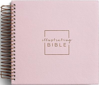 Illustrating Bible NIV - Spiral Bound Bible Journal, Pink | Amazon (US)