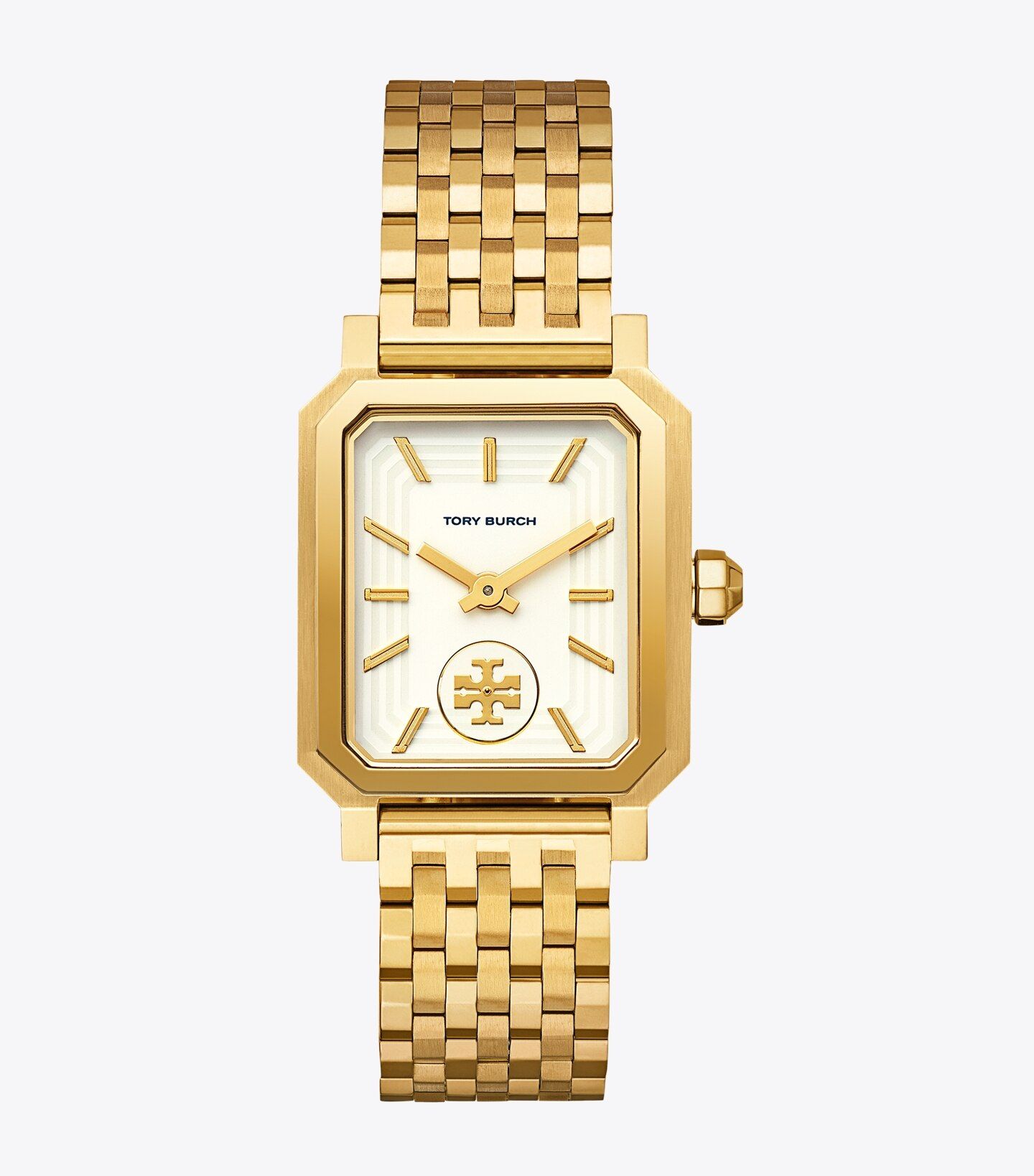 ROBINSON WATCH, GOLD-TONE/CREAM, 27 X 29 MM | Tory Burch (US)