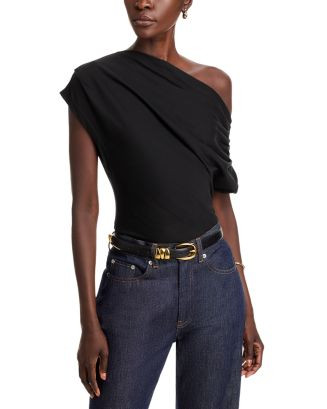 Alice Asymmetric Draped Tee | Bloomingdale's (US)
