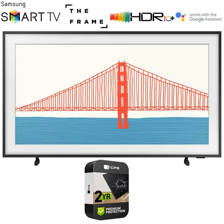 Samsung QN65LS03AA 65 Inch The Frame QLED 4K Smart TV (2021) (Renewed) Bundle with 2 Year Premium... | Walmart (US)
