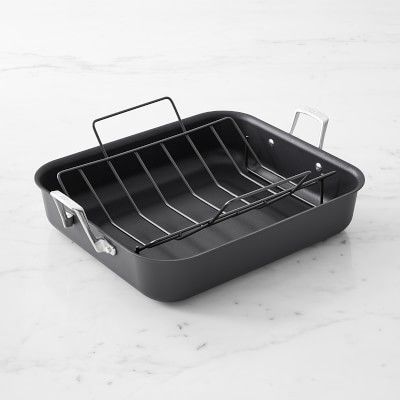 Calphalon Premier Nonstick 16&quot; Roaster with Rack | Williams-Sonoma