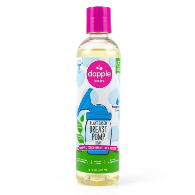 Dapple Baby Unscented Breast Pump Cleaning Soap - 8 fl oz: Dye-Free, Paraben-Free, Sulfate-Free, Plastic Bottle | Target