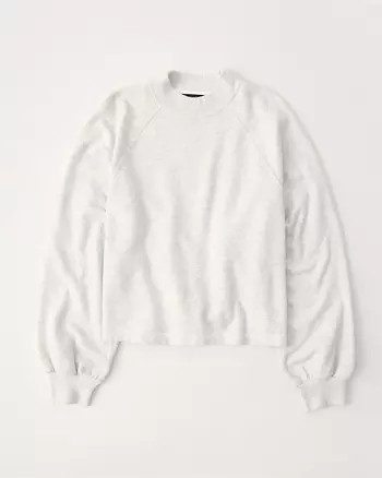 Mini Mockneck Sweatshirt | Abercrombie & Fitch (US)
