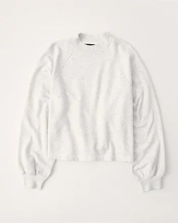Mini Mockneck Sweatshirt | Abercrombie & Fitch (US)