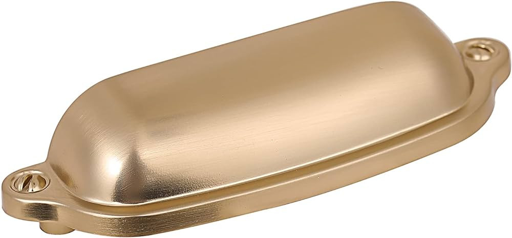 HARPOON Cup Handle 3 Inch(76mm) Drawer Pulls Kitchen Cabinet Hardware Ancient European Style Cham... | Amazon (US)