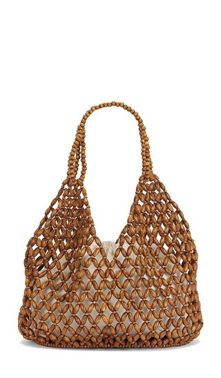 8 Other Reasons Beaded Tote Bag in Tan. | Revolve Clothing (Global)