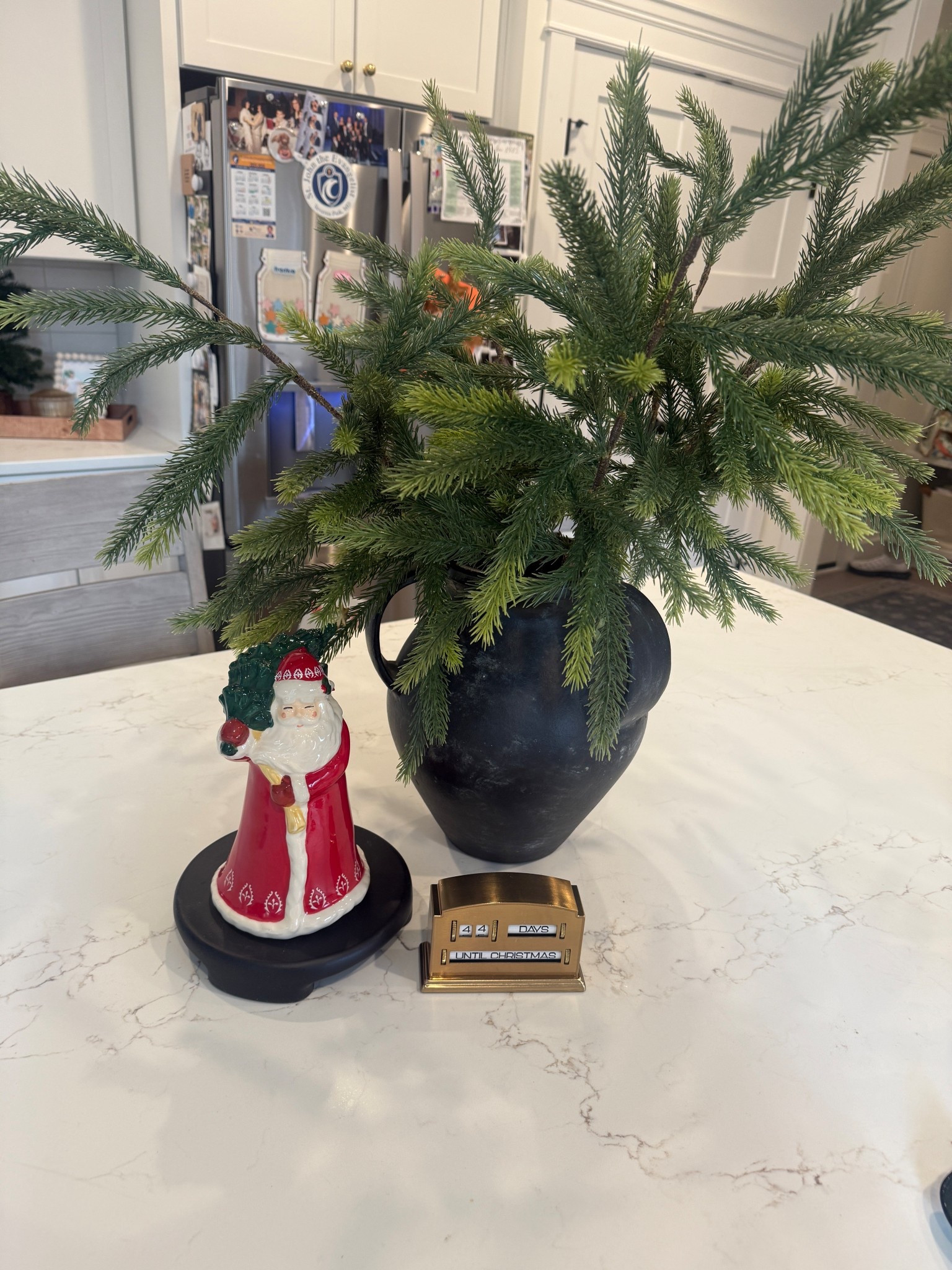 love my christmas countertop decor! the kids are loving this christmas countdown 

#LTKHoliday #LTKHome #LTKFindsUnder100