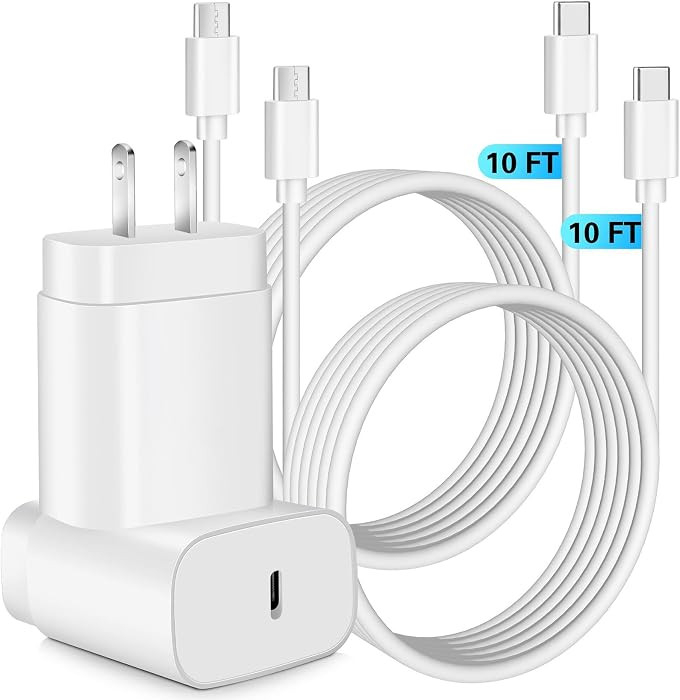 Samsung Super Fast Charger,25W Samsung Charger Fast Charging Block,2Pack Type C Android Phone Charger,USB C Cable for Samsung Galaxy S26 Ultra/S26+/S25/S24 FE/S23/S22/A14/A54/Z Fold 8/7/6,Z Flip 8/7/6 | Amazon (US)